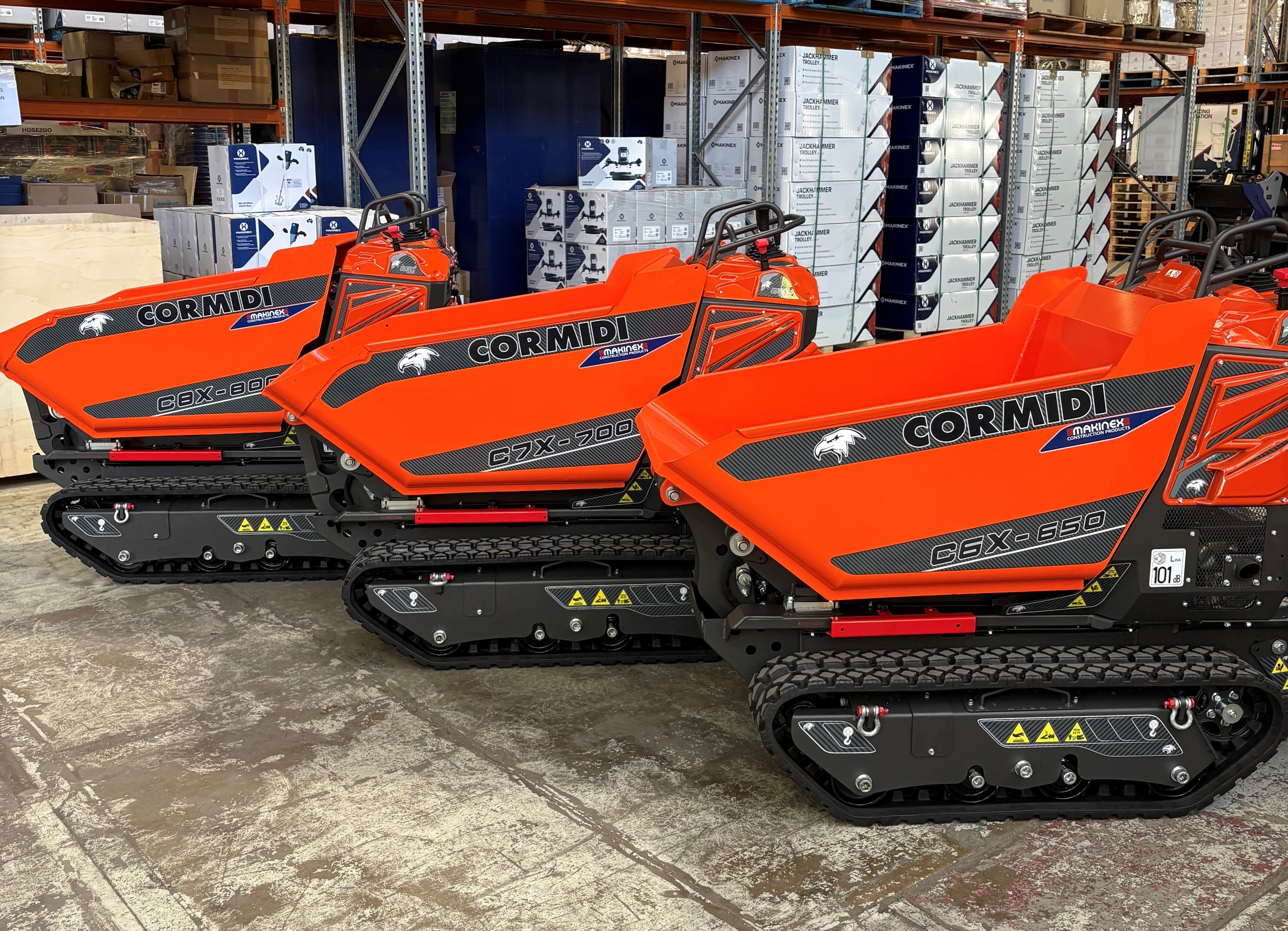 The Next Evolution of Cormidi Tracked Mini Dumpers – The CX Series