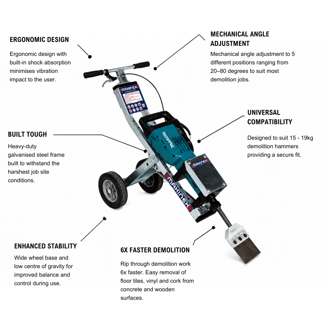 Jackhammer Trolley
